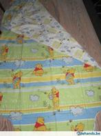 Dekbedovertrek Winnie The Pooh streepjes, Enfants & Bébés, Couvertures, Sacs de couchage & Produits pour emmailloter, Utilisé