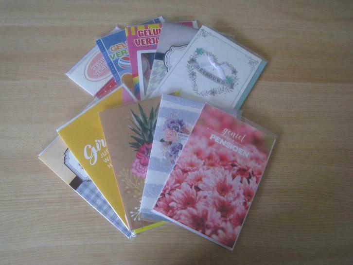 20 diverse wenskaartjes (nieuw!) waarde 40,90, Diversen, Kerst, Nieuw, Ophalen of Verzenden