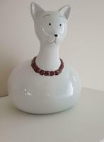 Decoratie Witte poes, Ophalen, Nieuw