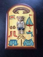 vintage teddy sailor sleutelkastje, Huis en Inrichting, Woonaccessoires | Overige, Ophalen