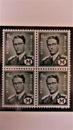 VAR.BELGIË- MILITAIR NR.1 CU ** - 1e ZEGEL- BLEKE VLEK, Postzegels en Munten, Postzegels | Europa | België, Ophalen of Verzenden