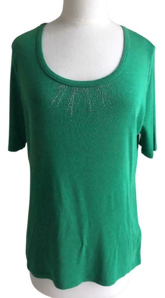 Mayerline t'shirt - 1L, Kleding | Dames, T-shirts, Zo goed als nieuw, Maat 42/44 (L), Groen, Korte mouw, Verzenden