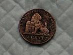 2 centimes- Léopold ll en français 1870(54), Postzegels en Munten, Munten | België, Ophalen of Verzenden, Overig, Losse munt