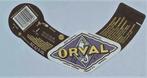Etiquette de bière Orval Brasserie d'Orval (2g8), Enlèvement ou Envoi, Utilisé, Autres types, Autres marques