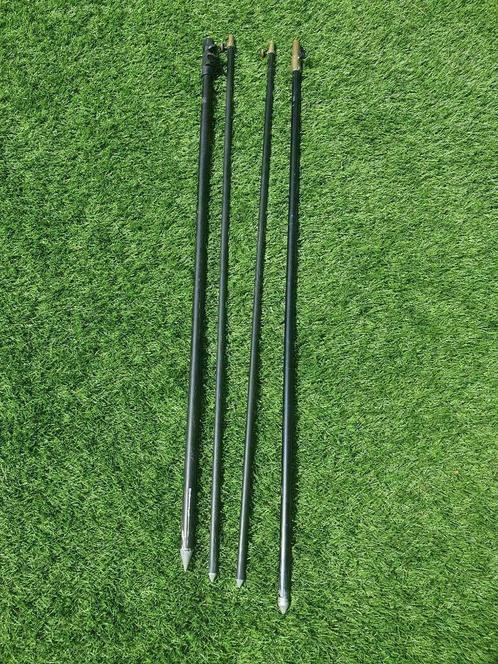 4 x banksticks 42 inch of 101 a 107cm, Watersport en Boten, Hengelsport | Karpervissen, Gebruikt, Overige typen, Ophalen of Verzenden