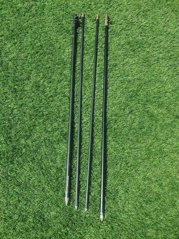 4 x banksticks 42 inch of 101 a 107cm, Sports nautiques & Bateaux, Pêche à la ligne | Carpes, Utilisé, Autres types, Enlèvement ou Envoi