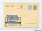 gele postkaart " RIZLA+ "- blauw, Verzamelen, Rookartikelen, Aanstekers en Luciferdoosjes, Nieuw, Tabaksdoos of Verpakking