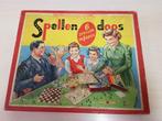 Vintage spellendoos.  6 spellen in 1 doos. , Gebruikt, Ophalen of Verzenden