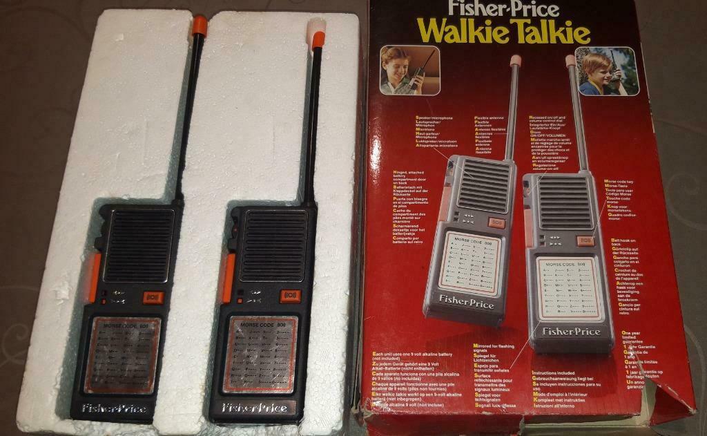 Fisher price best sale walkie talkie