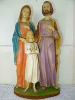 Statue Italienne Vintage Sainte Famille Statue Vierge Marie, Comme neuf, Image, Enlèvement ou Envoi, Christianisme | Catholique