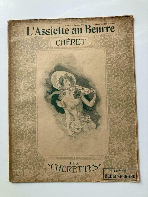 L'Assiette au Beurre N095, Les Chérettes, Antiquités & Art, Antiquités | Livres & Manuscrits, Enlèvement