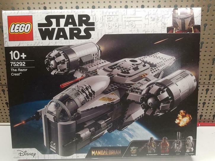 S-w set 75292 The Razor Crest gesaeld., Kinderen en Baby's, Speelgoed | Duplo en Lego, Nieuw, Ophalen of Verzenden