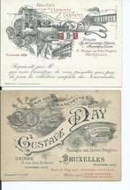 Cartes publicité Gustave Day, Utilisé, Enlèvement ou Envoi