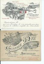 Cartes publicité Gustave Day, Ophalen of Verzenden, Gebruikt