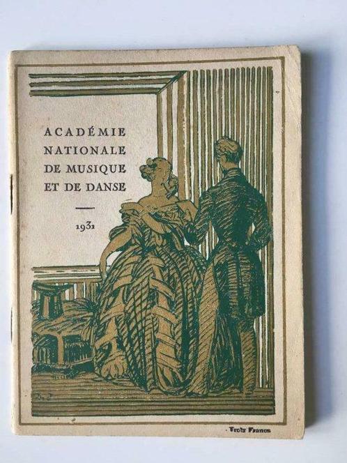 Académie Nationale de Musique et de danse 1931 - Aïda, Livres, Musique, Utilisé