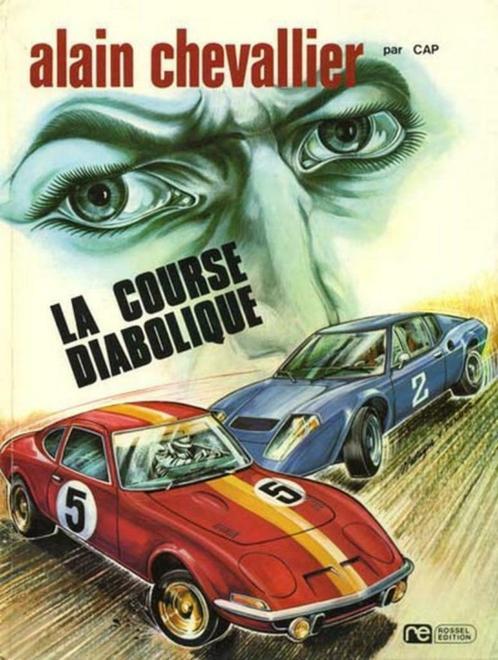 Alain Chevallier,La course diabolique,Première édition, Boeken, Stripverhalen, Gelezen, Eén stripboek, Ophalen of Verzenden