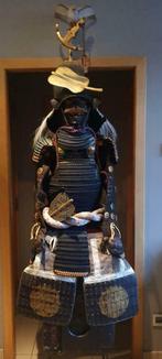 Busho Antique Edo 62 ken suji Kozane Yoroi set armor samurai, Collections, Autres, Enlèvement ou Envoi, Épée ou sabre