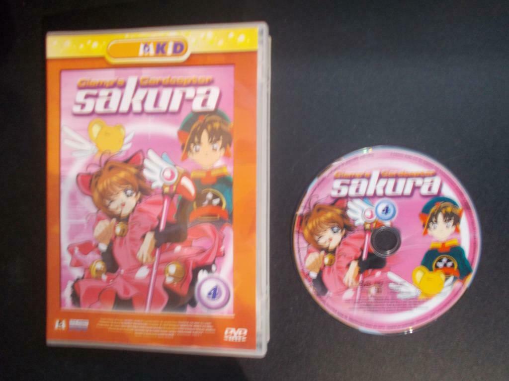 dvd card captor sakura manga m6 kids 4, Tous les âges, Enlèvement ou Envoi, Anime (japonais), Dessin animé