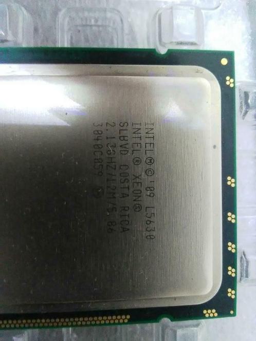 Xeon L5630 4C/8T@ 2,13GHz (2,4GHz Turbo) 40Wat, Informatique & Logiciels, Processeurs, Utilisé, 4-core, 2 à 3 Ghz, Enlèvement ou Envoi