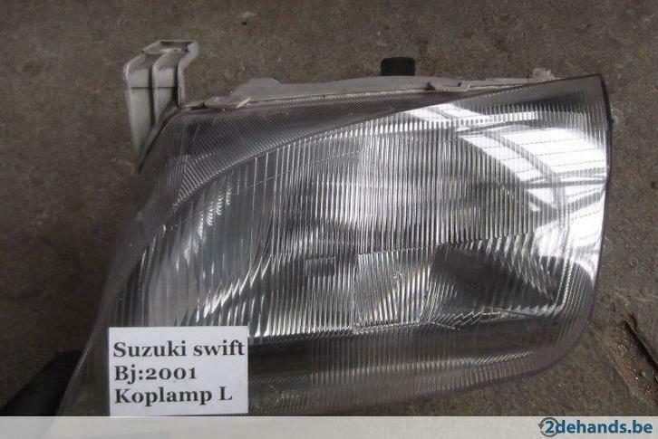 Suzuki Swift 2001 Koplamp Linksvoor, Auto-onderdelen, Verlichting, Suzuki, Gebruikt, Ophalen of Verzenden