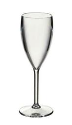VERHUUR plastic glazen feest party glas champagne, Gebruikt, Ophalen