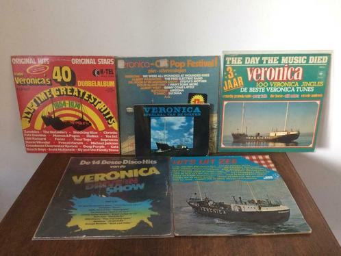 Veronica jaren 70 piratenzender piratenschip boek + 5 LP's, Boeken, Film, Tv en Media, Gelezen, Media, Ophalen of Verzenden