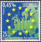 Luxembourg 2002 : Cour des comptes européenne - carte, Timbres & Monnaies, Timbres | Europe | Autre, Luxembourg, Envoi, Non oblitéré