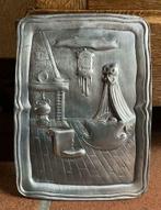 Plat de naissance en étain (92 %), Antiquités & Art, Antiquités | Étain, Enlèvement ou Envoi