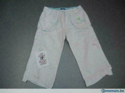 Pantalon blanc La Compagnie des Petits - Taille 6 ans, Enfants & Bébés, Vêtements enfant | Taille 116, Comme neuf, Fille, Pantalon
