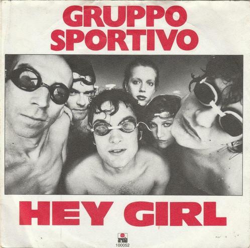 45T: Gruppo Sportivo: Hey girl : Pop Rock/New Wave, CD & DVD, Vinyles Singles, Single, Rock et Metal, 7 pouces, Enlèvement ou Envoi