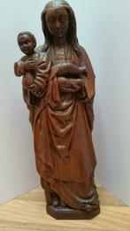 Ancienne statue religieuse Marie à l'enfant Jésus "Mechels"