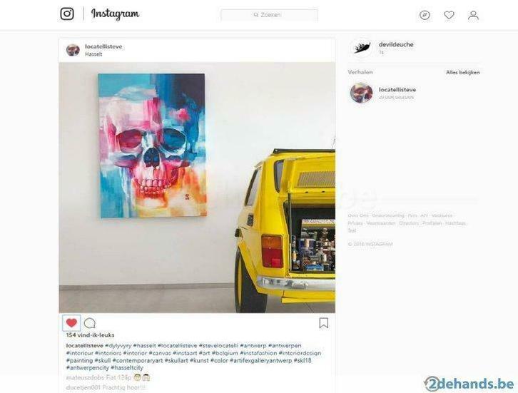 Design Modern Kast Zetel Fiat Abarth, Antiek en Kunst, Antiek | Meubels | Stoelen en Sofa's, Ophalen