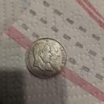 Mooie 2 francs 1880 leop II zilver