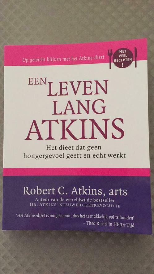 R.C. Atkins - Een leven lang Atkins, Livres, Santé, Diététique & Alimentation, Comme neuf, Régime et Alimentation, Envoi