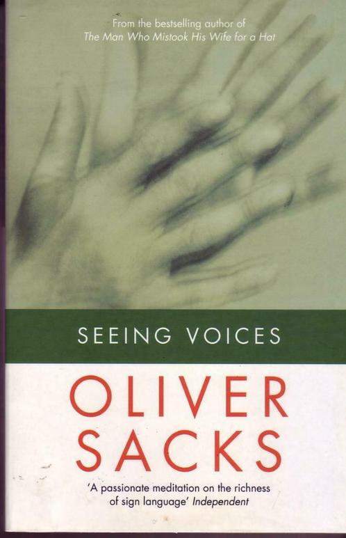 OLIVER SACKS SEEING VOICES Doventaal, Livres, Psychologie, Comme neuf, Psychologie expérimentale ou Neuropsychologie, Enlèvement ou Envoi