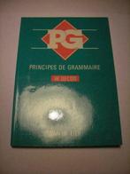 Principes de Grammaire, Boeken, Gelezen, Ophalen of Verzenden