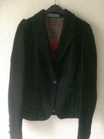 Te koop leuk zwart jasje met rode voering., Kleding | Dames, Jasje, Zo goed als nieuw, Maat 36 (S), Zwart