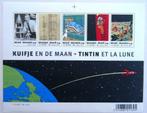 Feuille de timbres 2004 Tintin et la lune