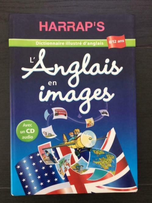 Livre "HARRAP'S" "L'ANGLAIS EN IMAGES" Neuf + CD Neuf, Livres, Romans, Neuf, Enlèvement ou Envoi