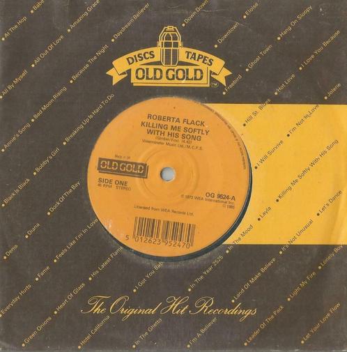 Roberta Flack – Killing me softly with his song - Single, Cd's en Dvd's, Vinyl Singles, Single, Pop, 7 inch, Ophalen of Verzenden