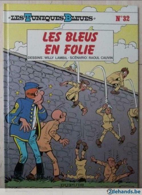 Les Tuniques Bleues n° 32 - Les Bleus en folie (1991), Livres, BD, Utilisé