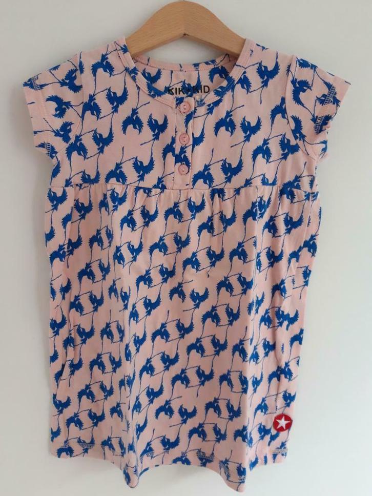 Roze kleedje Kik*kid - maat 104 (eerder 98), Kinderen en Baby's, Kinderkleding | Maat 104, Zo goed als nieuw, Meisje, Jurk of Rok