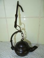 Ancienne lampe à huile Morve nez lampe à huile bibelots anti, Enlèvement ou Envoi