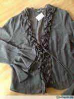 MEXX blouse maat: 40, Kleding | Dames, Blouses en Tunieken, Gedragen, Grijs, Maat 38/40 (M), Ophalen of Verzenden