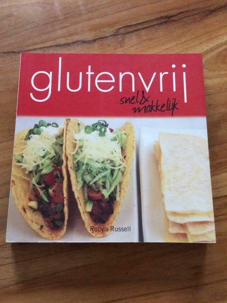 glutenvrij snel en gemakkelijk - ROBYN RUSSELL, Boeken, Gezondheid, Dieet en Voeding, Zo goed als nieuw, Dieet en Voeding, Ophalen of Verzenden