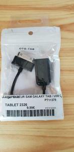 Adaptateur USB-A  femelle vers TAB 1/2/3 SAMSUNG, Télécoms, Samsung, Enlèvement, Fil ou câble, Neuf