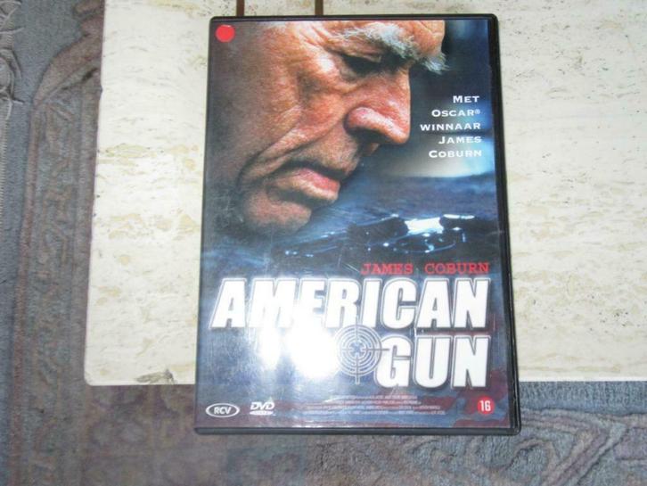 American Gun met james coburn, Cd's en Dvd's, Dvd's | Actie, Zo goed als nieuw, Actie, Vanaf 16 jaar, Ophalen of Verzenden