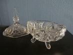 glazen juwelendoos, Antiek en Kunst, Antiek | Glaswerk en Kristal, Ophalen of Verzenden
