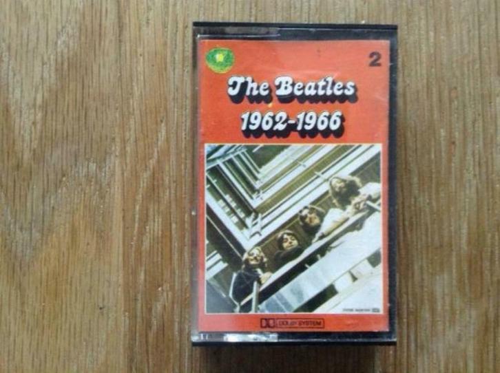muziekcassette the beatles, Cd's en Dvd's, Cassettebandjes, Origineel, Pop, 1 bandje, Ophalen of Verzenden