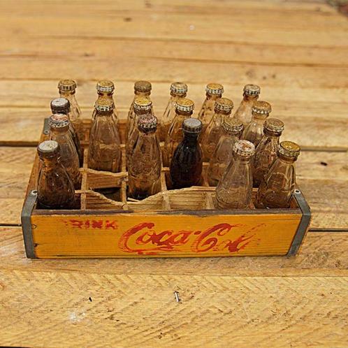 Origineel miniatuur Coca Cola krat 2019134, Antiquités & Art, Curiosités & Brocante, Enlèvement